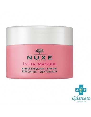 NUXE INSTA-MASQUE MASCARILLA EXFOLIANTE + UNIFORMIZANTE TARRO 50 ML