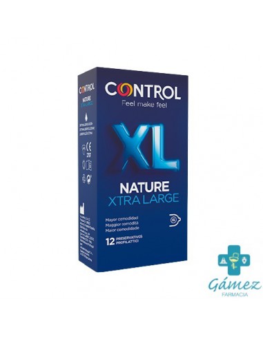CONTROL NATURE XTRA LARGE XL  12 UN