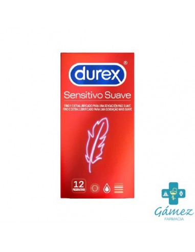 DUREX SENSITIVO SUAVE 12 U
