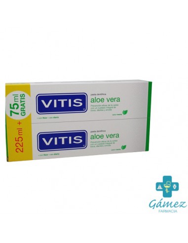 VITIS ALOE VERA PASTA DENTIFRICA MENTA 150 ML 2