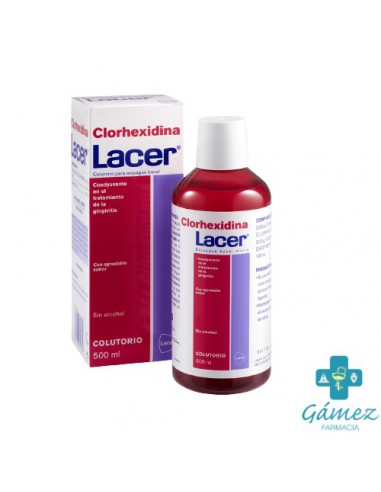 LACER COLUTORIO CLORHEXIDINA 500 ML