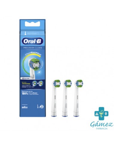 ORAL-B RECAMBIO CEPILLO ELECTRICO PRECISION CLEA