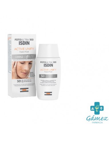 FOTOULTRA 100  ISDIN ACTIVE UNIFY FF COLOR SPF50+ 50 ML
