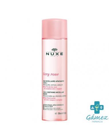 NUXE VROSE AGUA MICELAR CALMANTE 3 EN 1 - TODAS LAS PIELES NOVEDAD FRASCO DOSIFICADOR 200ML
