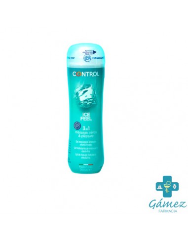 CONTROL GEL DE MASAJE ICE FEEL HIDRATANTE 1 ENVASE 200 ML