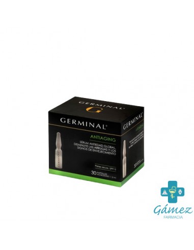 GERMINAL ACCION PROFUNDA TRATAMIENTO ANTIAGING PIELES SECAS 30 AMPOLLAS