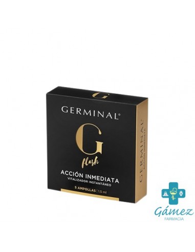 GERMINAL ACCION INMEDIATA EFECTO FLASH 5 AMPOLLAS  1,5 ML