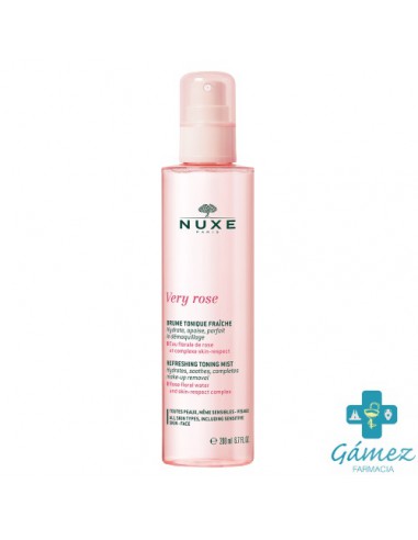 NUXE VERY ROSE BRUMA TONIFICANTE REFRESCANTE NOVEDAD VAPO. 200ML
